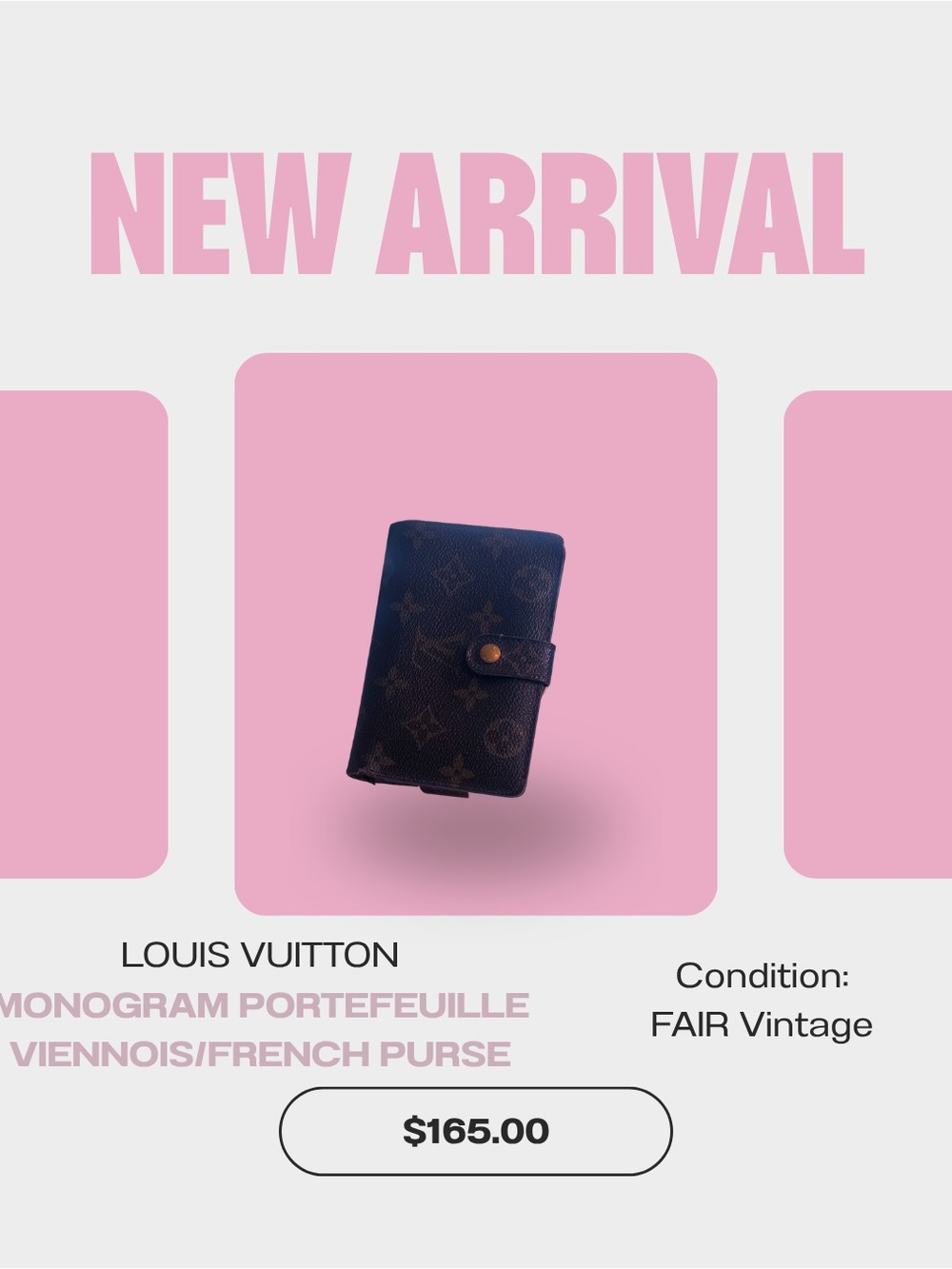 Louis Vuitton Monogram Portefeuille Viennois